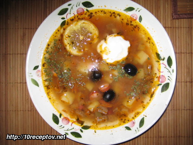 Cолянка мясная Cолянка мясная