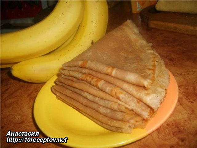 Банановые блины Банановые блины
