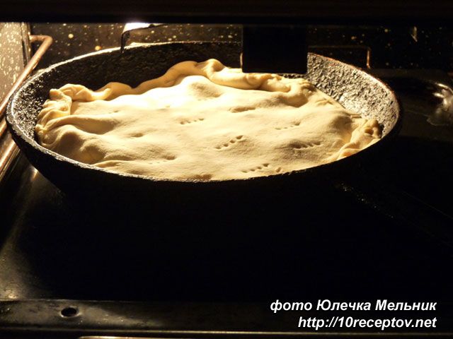 Греческий пирог с мясом Греческий пирог с мясом