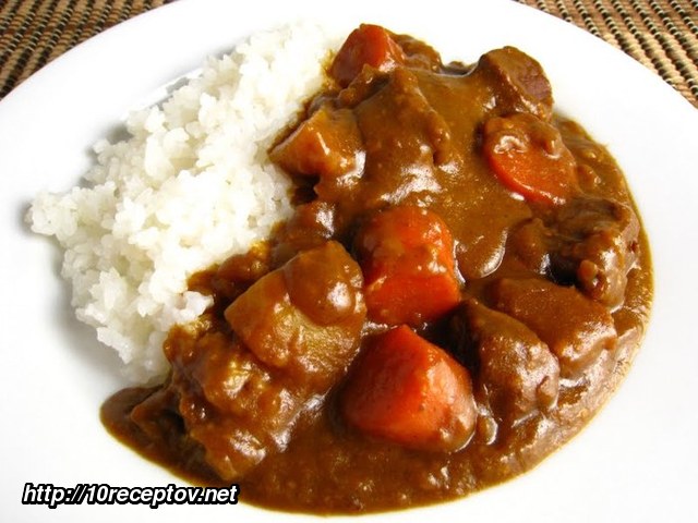 Карри из свиной вырезки Карри из свиной вырезки