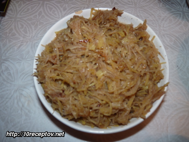Картошка по-корейски Картошка по-корейски