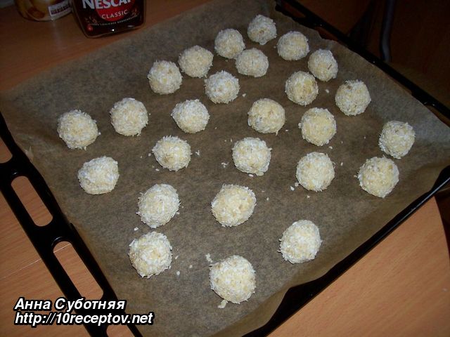 Кокосовые шарики Кокосовые шарики