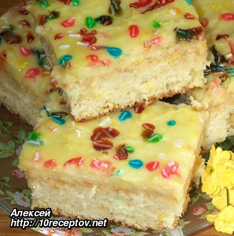 Кукурузное пирожное Кукурузное пирожное