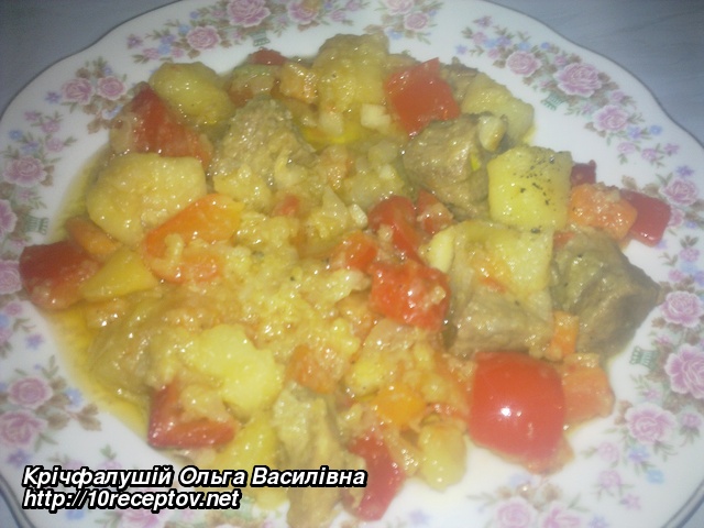 Мясное рагу Мясное рагу