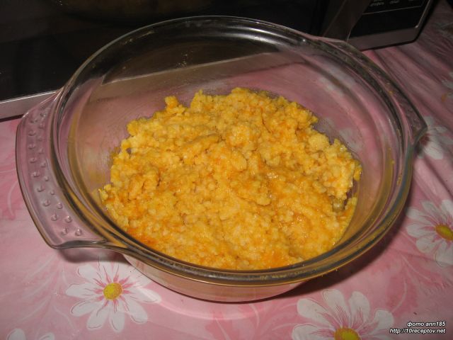 Пшенная каша с тыквой Пшенная каша с тыквой