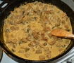 Говядина с грибами и сметанным соусом Говядина с грибами и сметанным соусом