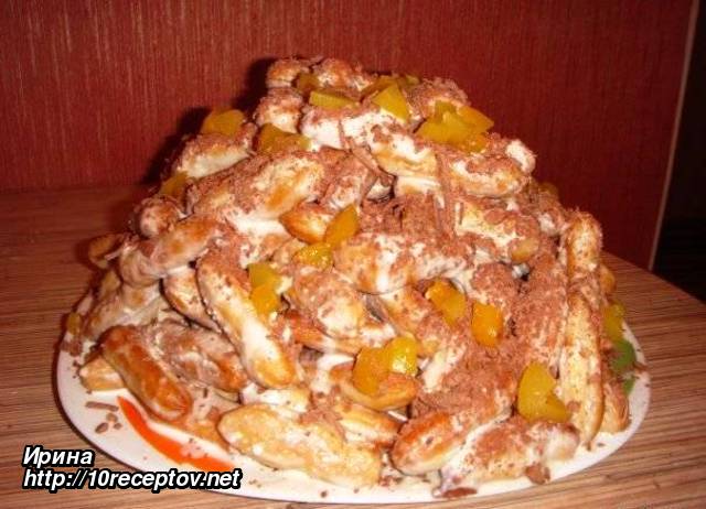 Торт `Дамские пальчики` Торт `Дамские пальчики`