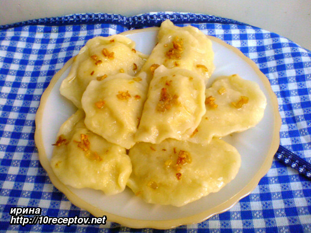Вареники с картошкой Вареники с картошкой