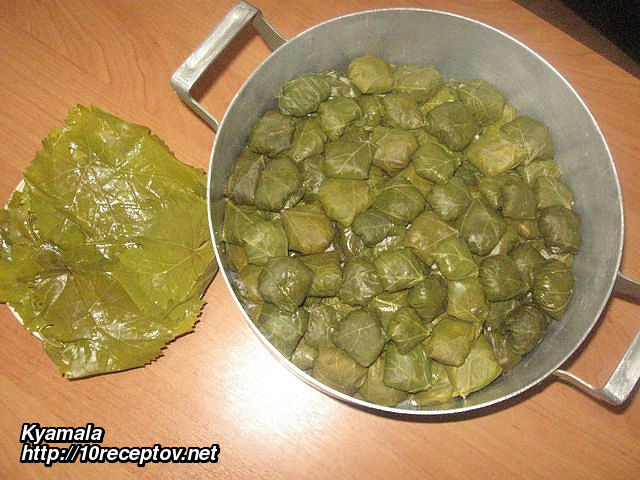 Ярцах долмасы (Голубцы) Ярцах долмасы (Голубцы)